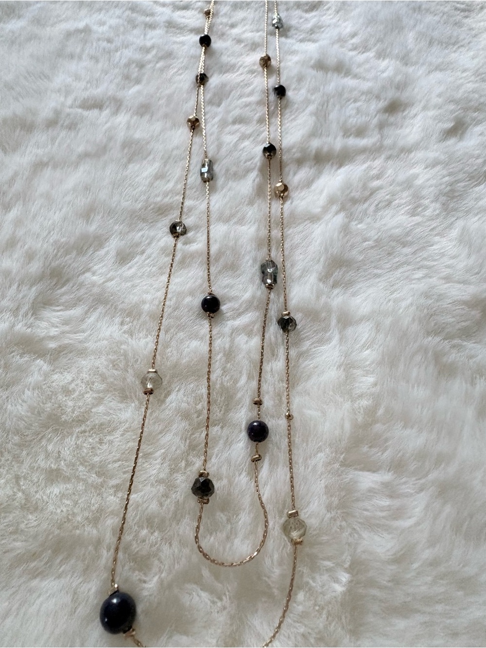 LOFT Gold-Tone Twisted Chain Necklace